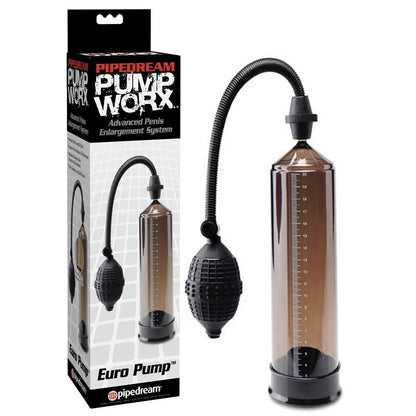 Pump Worx Euro Pump - Smoke Penis Pump - PD3259-23