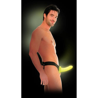 Fetish Fantasy Series For Him Or Her Hollow Strap-on - Glow in the Dark 6'' Hollow Strap-On - PD3366-32