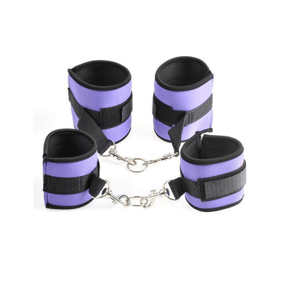 Fetish Fantasy Series Purple Pleasure Bondage Set - 8 Piece Set - PD3863-12