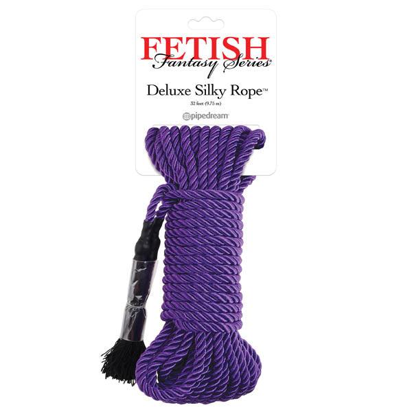 Fetish Fantasy Series Deluxe Silky Rope - Purple Bondage Rope - 9.75 m Length - PD3865-12