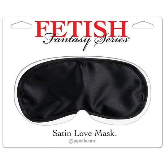 Fetish Fantasy Series Satin Love Mask - Black Eye Mask - PD3903-23