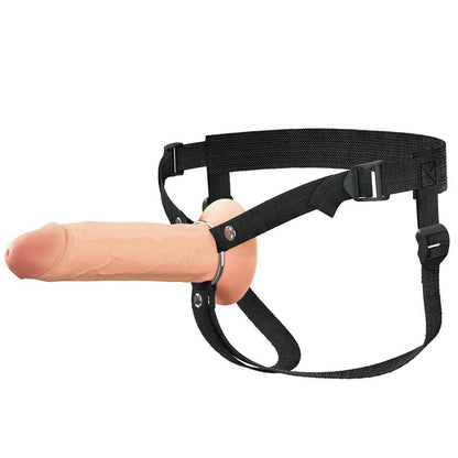 FX Elite 8'' Silicone Hollow Strap-On - Flesh - Flesh 20 cm Hollow Strap-On - PD4160-21