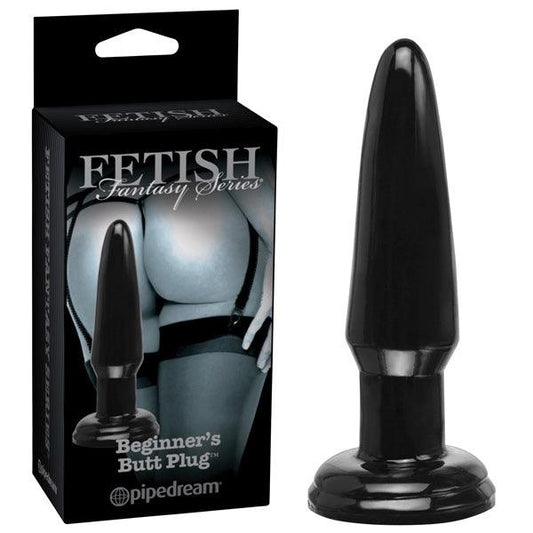 Fetish Fantasy Series Limited Edition Beginner's Butt Plug - Black 9.5 cm (3.75'') Butt Plug - PD4426-23