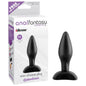 Anal Fantasy Collection Mini Silicone Plug - Black 7.5 cm (3'') Butt Plug - PD4601-23