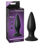 Anal Fantasy Elite Collection Small Rechargeable Anal Plug - Black 10.9 cm (4.3'') USB Rechargeable Vibrating Butt Plug - PD4773-23