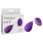 Fantasy For Her Remote Kegel Excite-Her - Purple USB Rechargeable Vibrating Kegel Trainer with Wireless Remote - PD4931-12