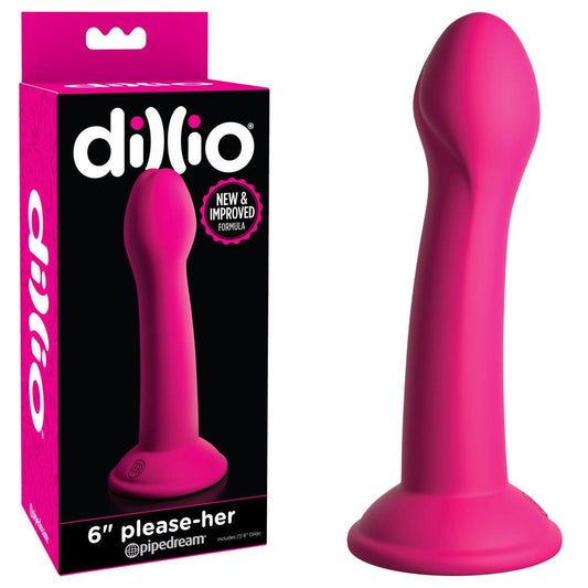 Dillio 6'' Please-Her - Pink 15.2 cm Dong - PD5302-11