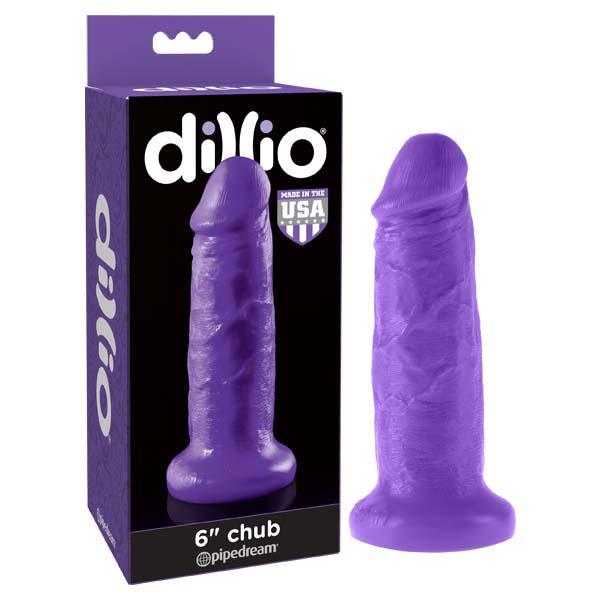 Dillio 6'' Chub - Purple 15.2 cm Dong - PD5306-12