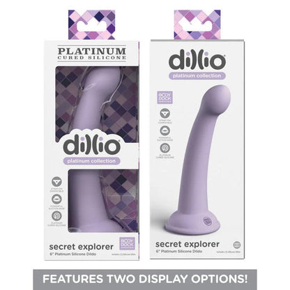 Dillio Platinum Secret Explorer - Purple - Purple 15.2 cm (6'') Dong - PD5384-12