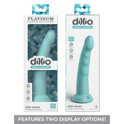 Dillio Platinum Slim Seven - Teal - Teal 17.8 cm (7'') Dong - PD5387-14