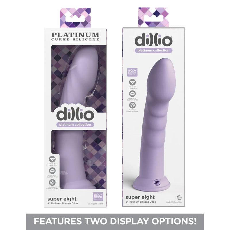 Dillio Platinum Super Eight - Purple - Purple 20.3 cm (8'') Dong - PD5388-12