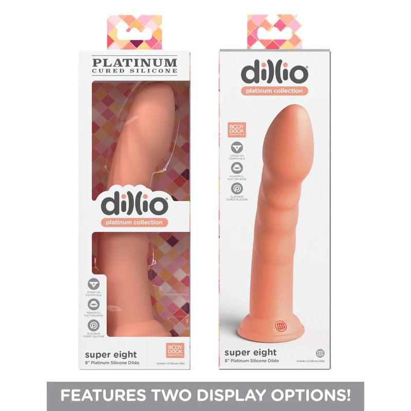 Dillio Platinum Super Eight - Peach - Peach 20.3 cm (8'') Dong - PD5388-43