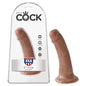 King Cock 6'' Cock - Tan 15.2 cm (6'') Dong - PD5501-22