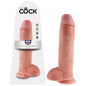 King Cock 11'' Cock With Balls - Flesh 28 cm (11'') Dong - PD5510-21