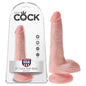 King Cock 6'' Cock with Balls - Flesh 15.2 cm Dong - PD5531-21