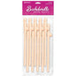 Bachelorette Party Favors - Dicky Sipping Straws - Flesh Straws - Set of 10 - PD6203-01