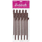 Bachelorette Party Favors - Dicky Sipping Straws - Chocolate Coloured Straws - Set of 10 - PD6203-04