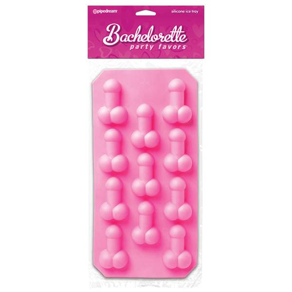 Bachelorette Party Favors Silicone Penis Ice Tray - Pink Silicone Ice Tray - PD6323-11