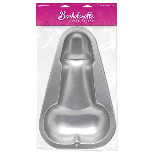 Bachelorette Party Favors - Pecker Cake Pan - Novelty Cake Pan - PD8401-02