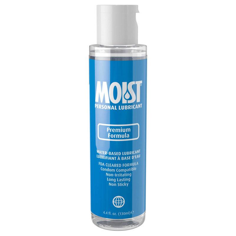 Moist Premium Formula - Water Based Lubricant - 130 ml Bottle - PD9401-00