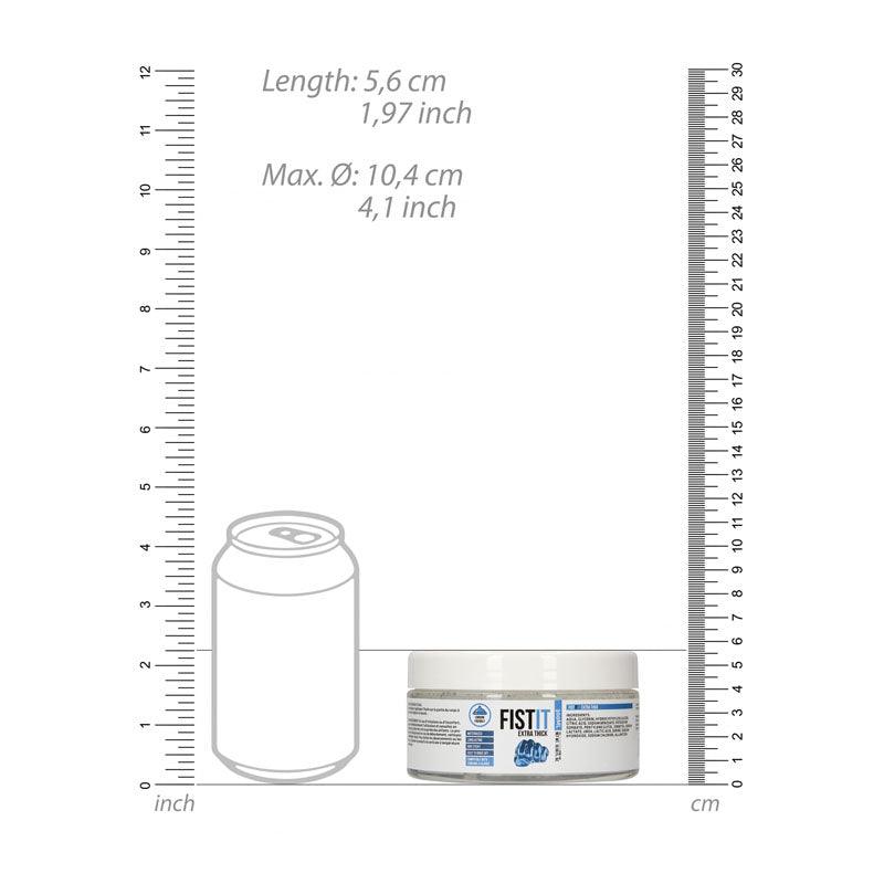 PHARMQUESTS Fist-It Extra Thick - 300ml - Thick Water Based Lubricant - 300 ml Tub - PHA286USA