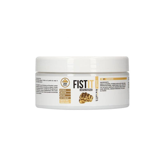 PHARMQUESTS Fist-It Numbing - 300 ml - Water Based Numbing Lubricant - 300 ml Tub - PHA287USA