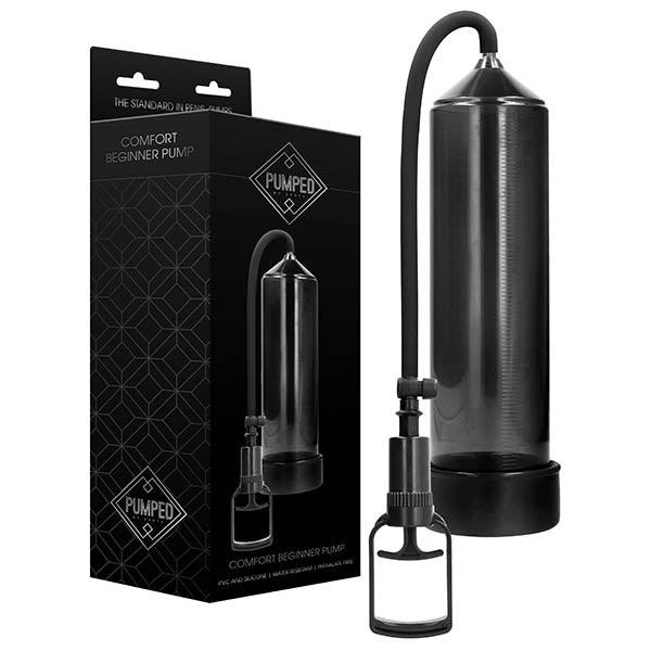 Pumped Comfort Beginner Pump - Black Penis Pump - PMP002BLK