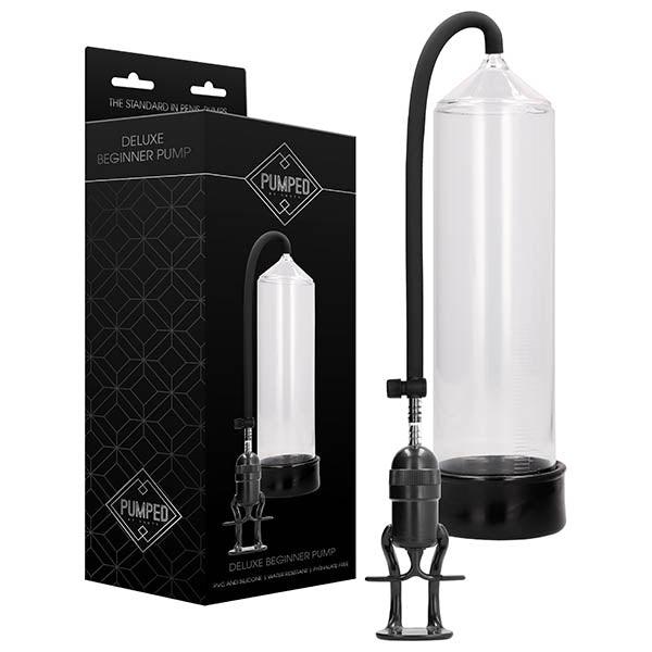 Pumped Deluxe Beginner Pump - Clear Penis Pump - PMP003TRA