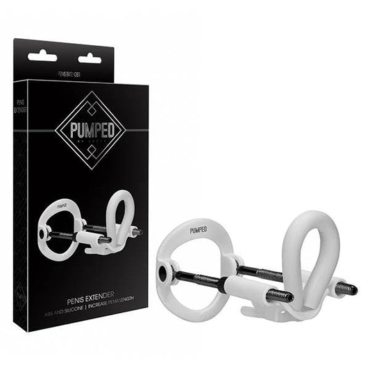 Pumped Penis Extender - White Penis Extender - PMP029WHT