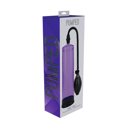 PUMPED Basic Pump 1 - Purple - Purple Penis Pump - PMP054PUR