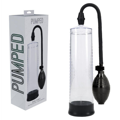 PUMPED Basic Pump 1 - Transparent - Clear Penis Pump - PMP054TRA