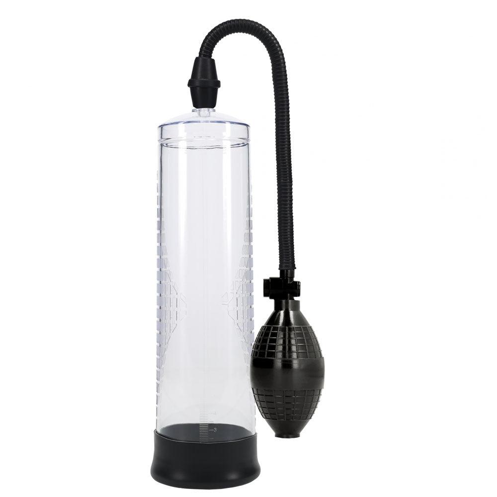 PUMPED Basic Pump 1 - Transparent - Clear Penis Pump - PMP054TRA