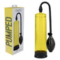 PUMPED Basic Pump 1 - Yellow - Yellow Penis Pump - PMP054YEL