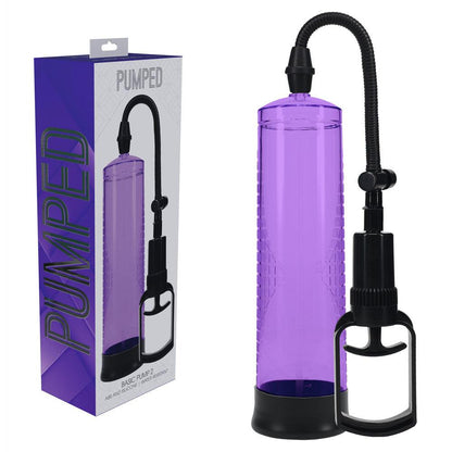 PUMPED Basic Pump 2 - Purple - Purple Penis Pump - PMP055PUR