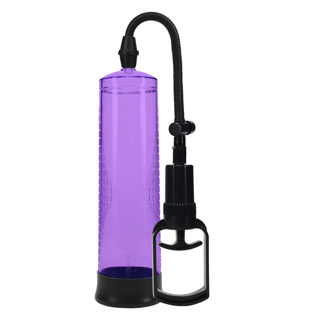 PUMPED Basic Pump 2 - Purple - Purple Penis Pump - PMP055PUR