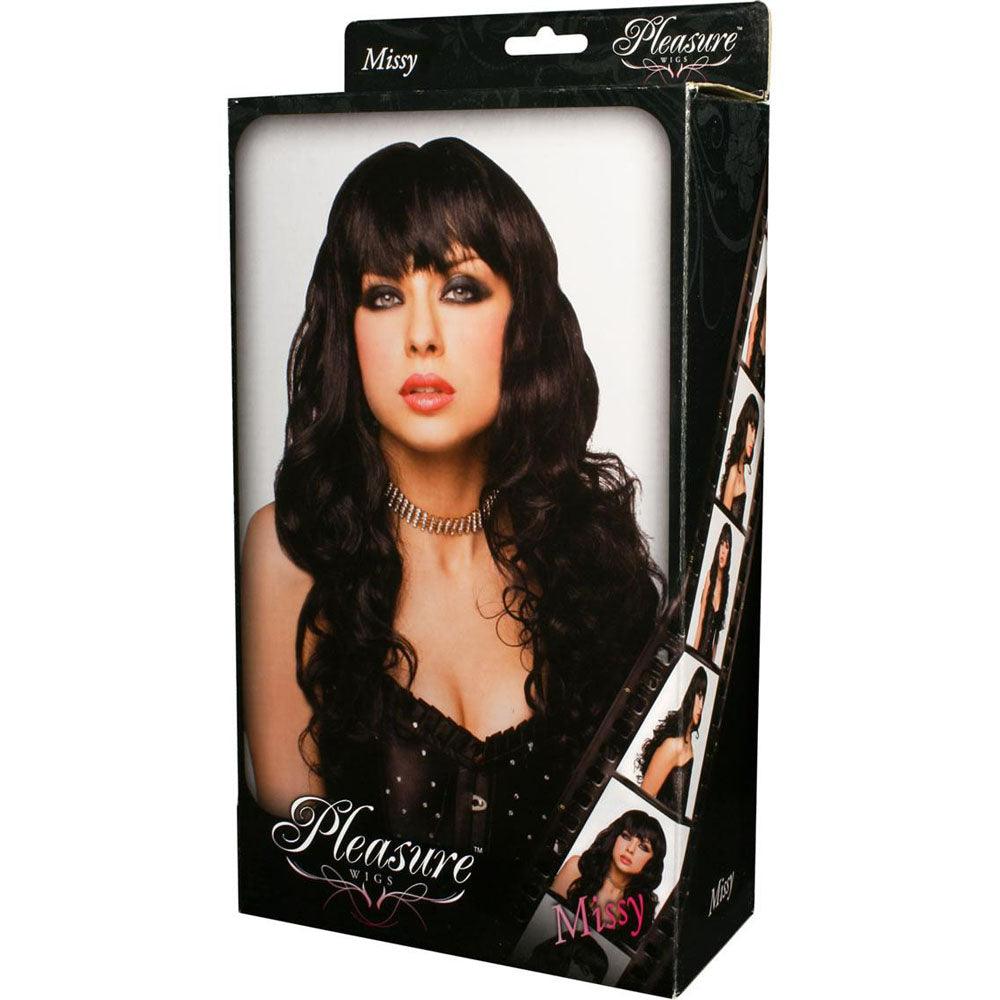 PLEASURE WIGS Missy - Black - Black Wig - PW-8004-1