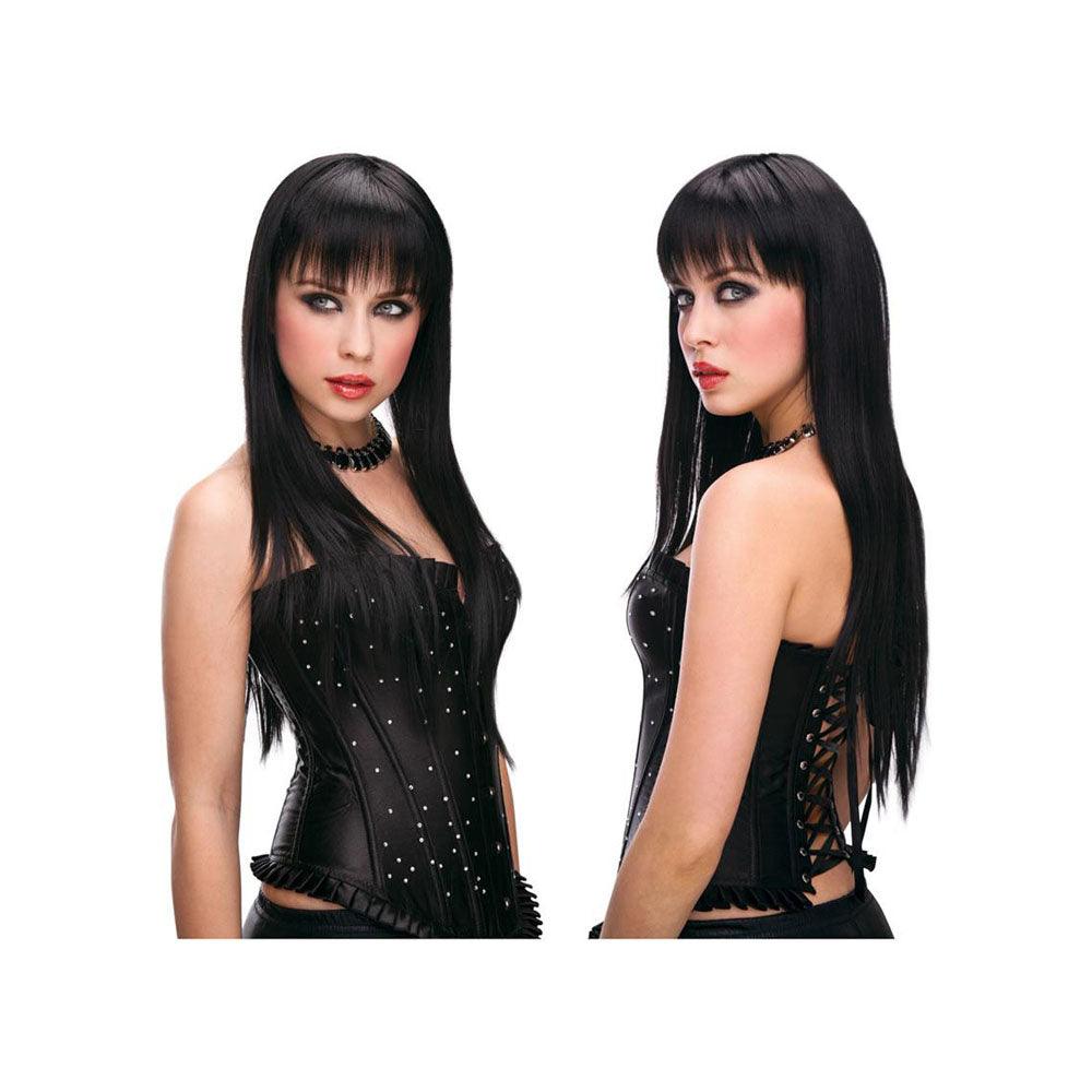 PLEASURE WIGS Amber - Black - Black Wig - PW-8026-1