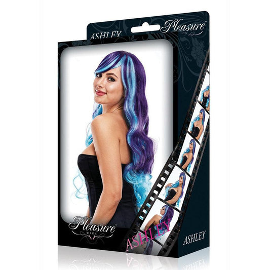 PLEASURE WIGS Ashley - Purple/Blue - - PW-8057