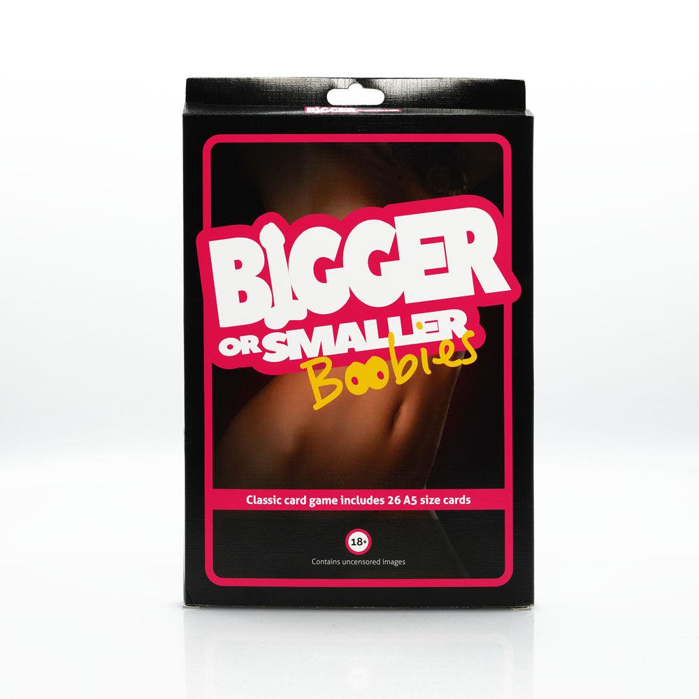 Bigger or Smaller Boobs - Card Game - PWMBSB1