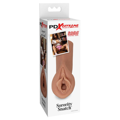 Pipedream Extreme Toyz Sorority Snatch - Brown - Brown Vagina Stroker - RD422-29