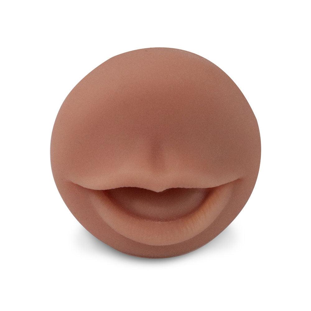 Pipedream Extreme Toyz Coed Cocksucker - Brown - Brown Mouth Stroker - RD424-29