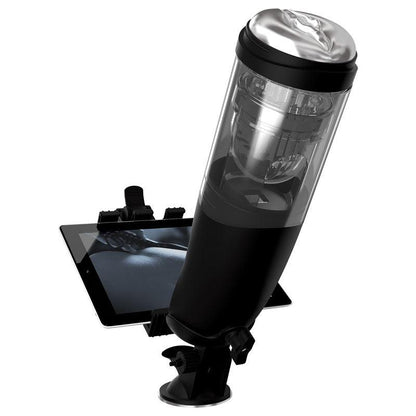 PDX Elite Mega-Bator - Rechargeable Masturbator with Mobile Device Holder - RD517