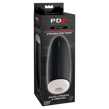 Pipedream Extreme Toys Elite Fap-O-Matic - USB Rechargeable Sucking Masturbator - RD541