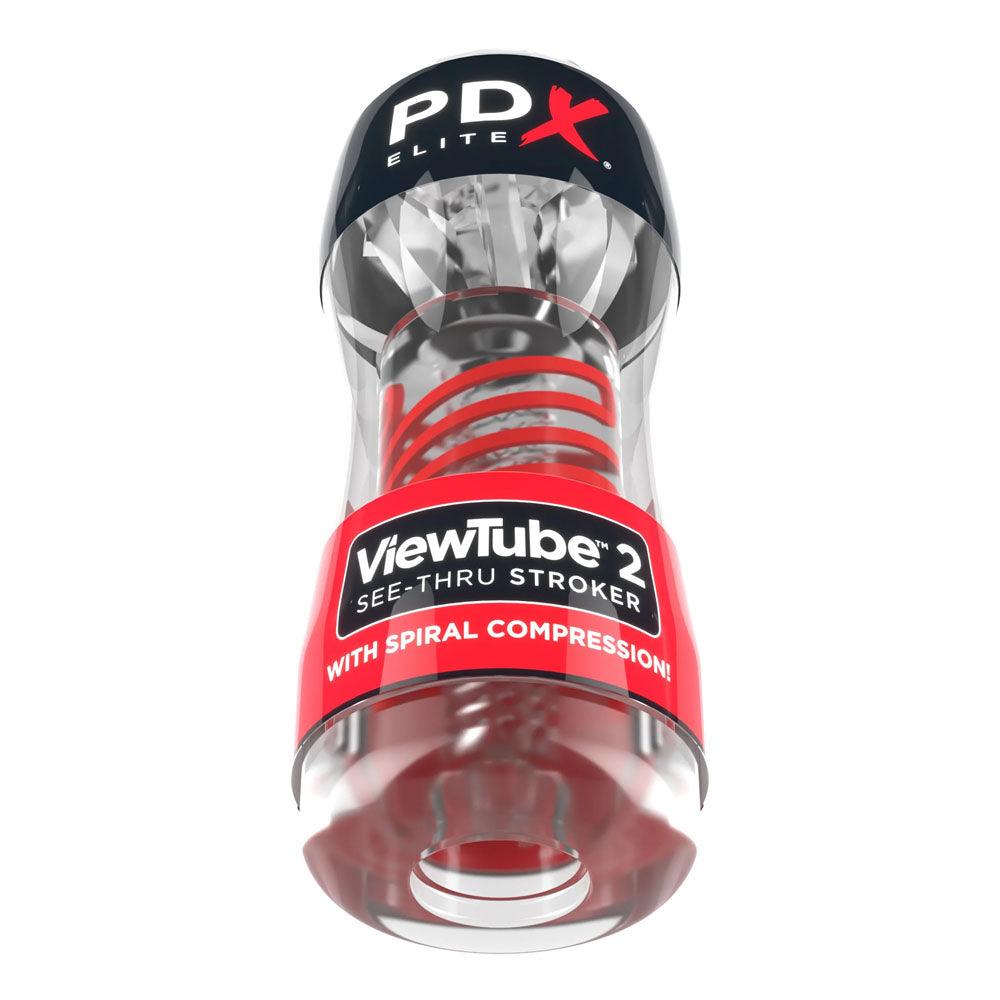 PDX Elite Viewtube 2 - Clear Stroker - RD544