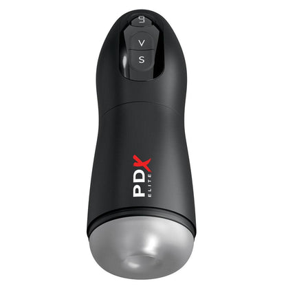 PDX Elite Suck-O-Matic - USB Rechargeable Sucking & Vibrating Masturbator - RD549-20