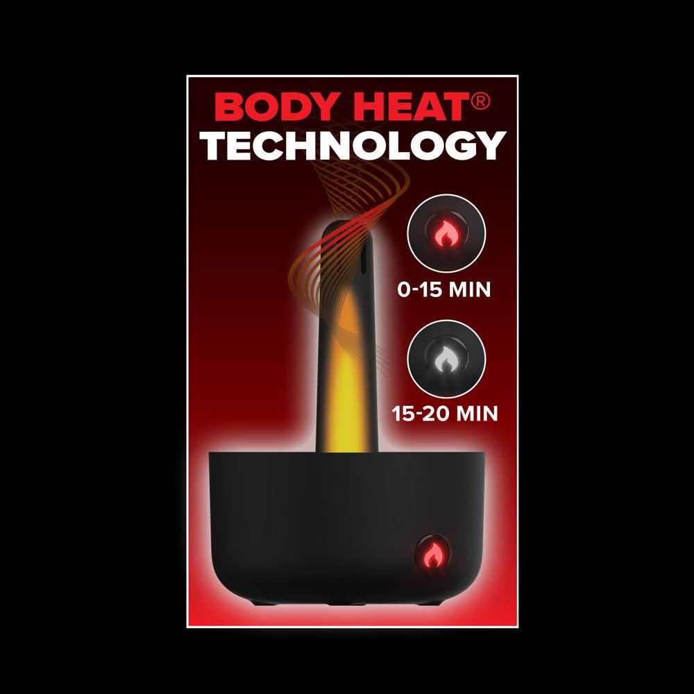 PDX Elite Milk Me Hotter - USB Rechargeable Thrusting Heating & Vibrating Auto Stroker - RD550-23