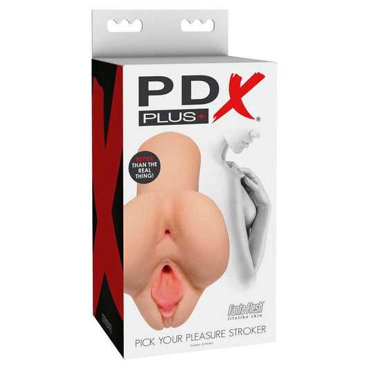 PDX PLUS Pick Your Pleasure Stroker - Flesh Vagina Stroker - RD608-21