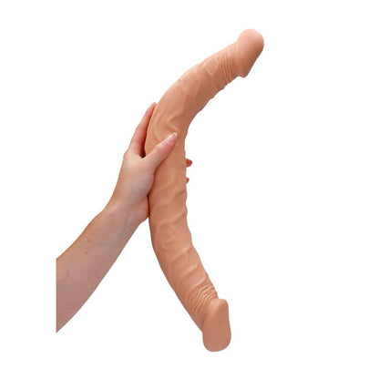 REALROCK 18'' Double Dildo - Flesh 46 cm Double Dong - REA103FLE