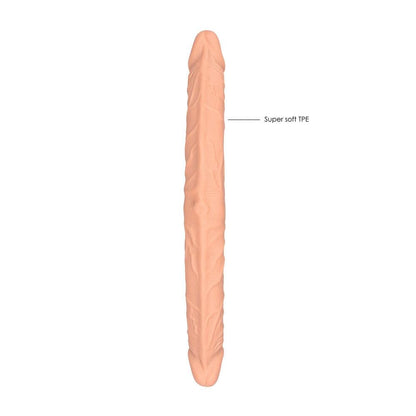 REALROCK 18'' Double Dildo - Flesh 46 cm Double Dong - REA103FLE