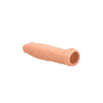 REALROCK 6'' Realistic Penis Sleeve - Flesh 15.2 cm Penis Extension Sleeve - REA105FLE